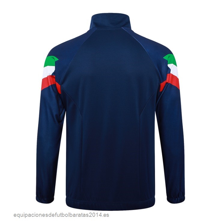 Nuevo Ropa Deportiva Con Cremallera Larga Italia 2024 Azul II Marino Baratas
